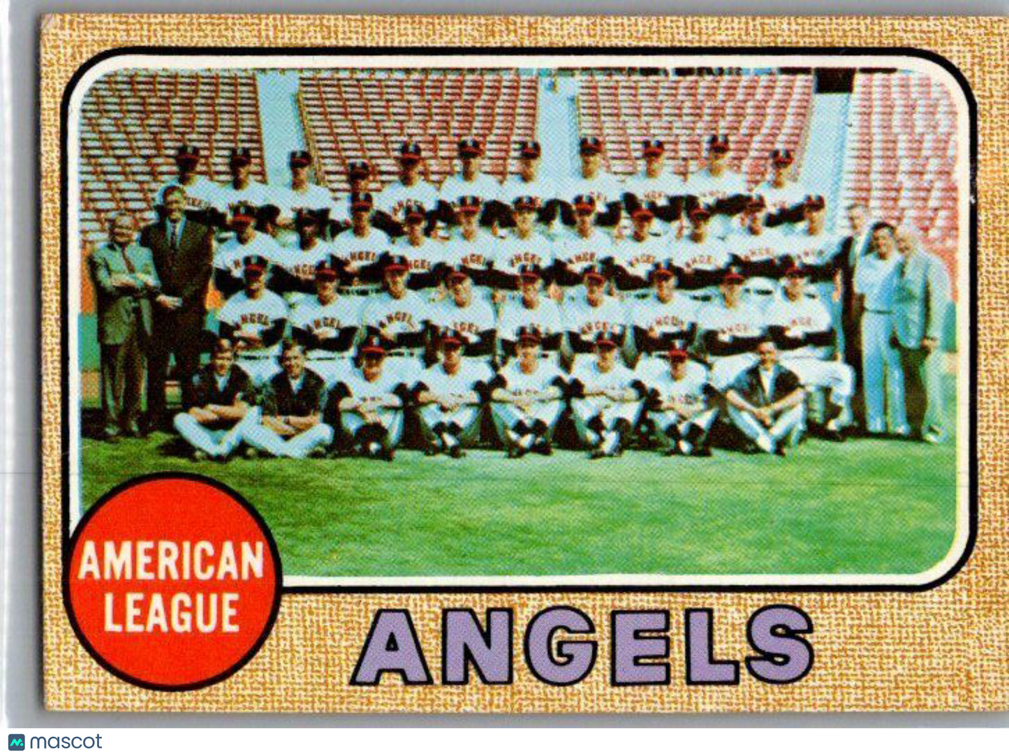 1968 Topps #252 California Angels EX/NM