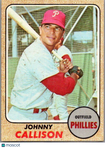 1968 Topps #415 Johnny Callison EX/NM