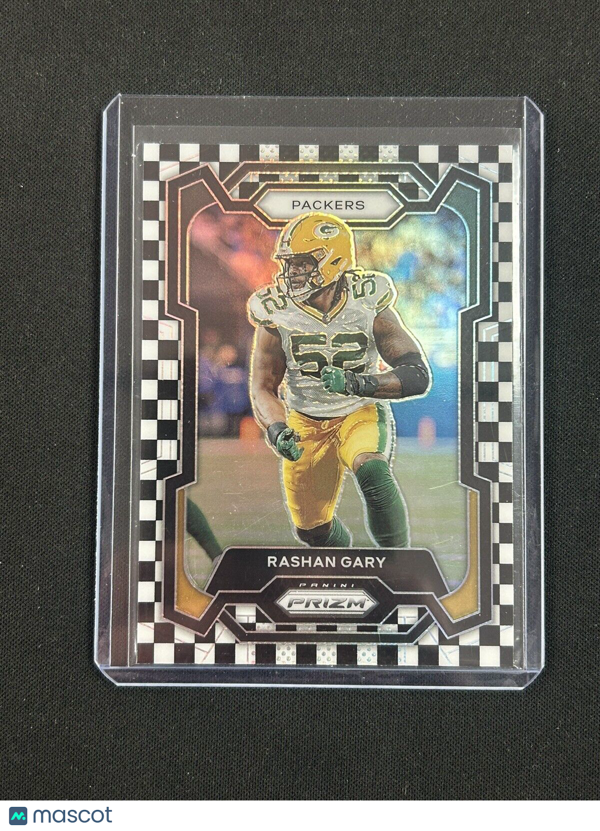 RASHAN GARY 2023 PANINI PRIZM FOOTBALL BLACK WHITE CHECKER SP Q2306