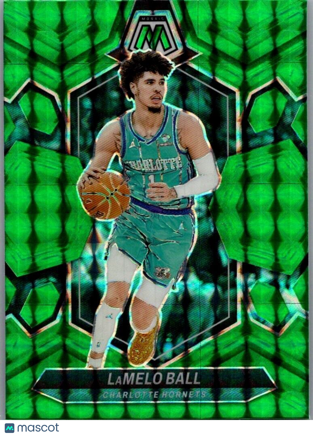 2022-23 Panini Mosiac LaMelo Ball #122 Green Mosaic