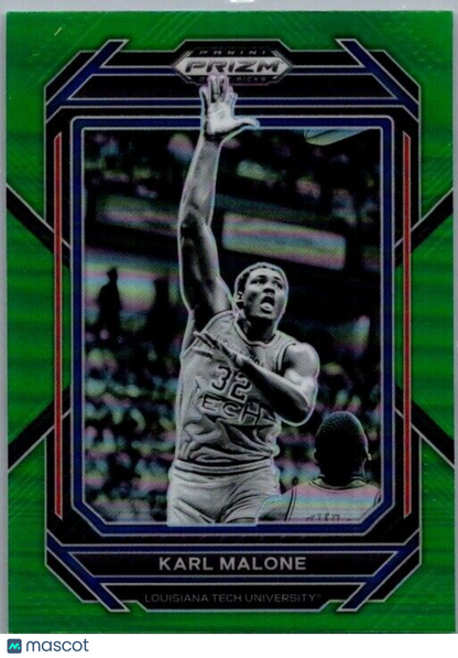 2023-24 Panini Green Prizm Draft Picks - #93 Karl Malone