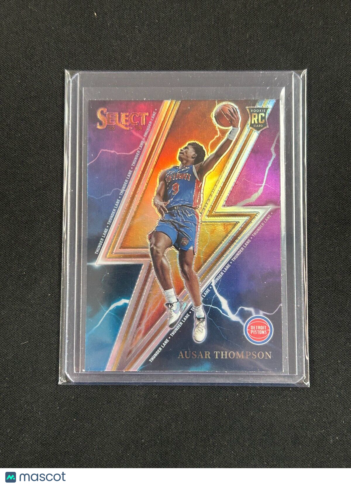 2023-24 Panini Select - Thunder Lane #9 Ausar Thompson (RC)