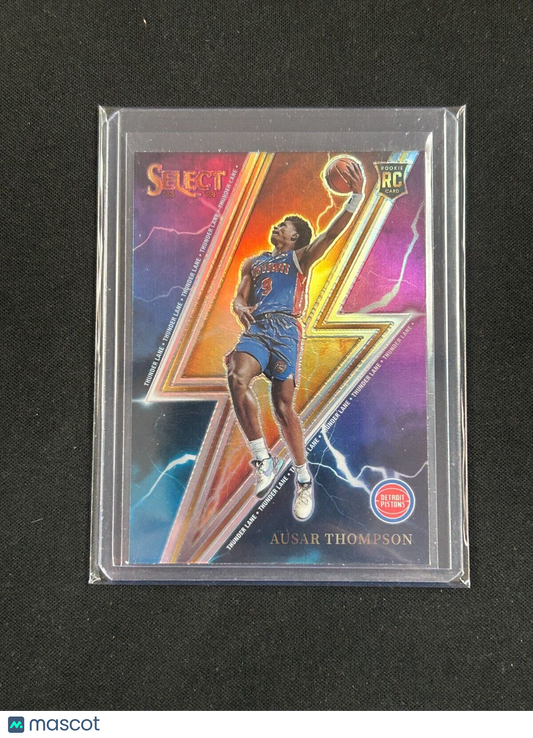 2023-24 Panini Select - Thunder Lane #9 Ausar Thompson (RC)