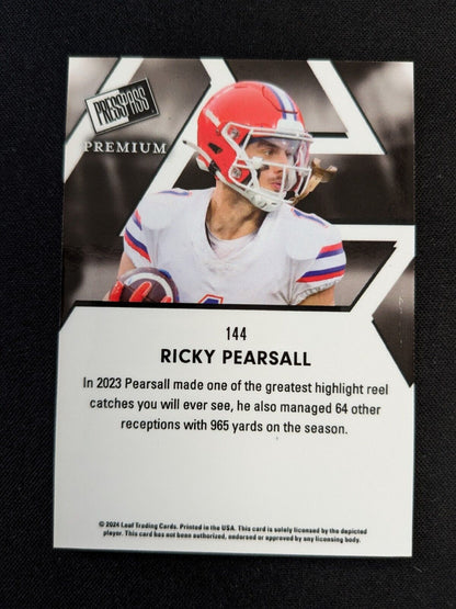 2024 Press Pass Ricky Pearsall #144 (RC)