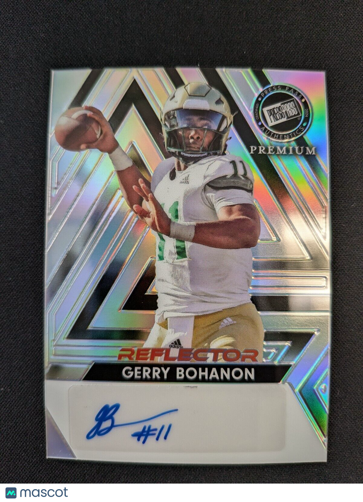 2024Press Pass Premium Reflector - Autographs #BA-GB2 Gerry Bohanon /25 (AU, RC)