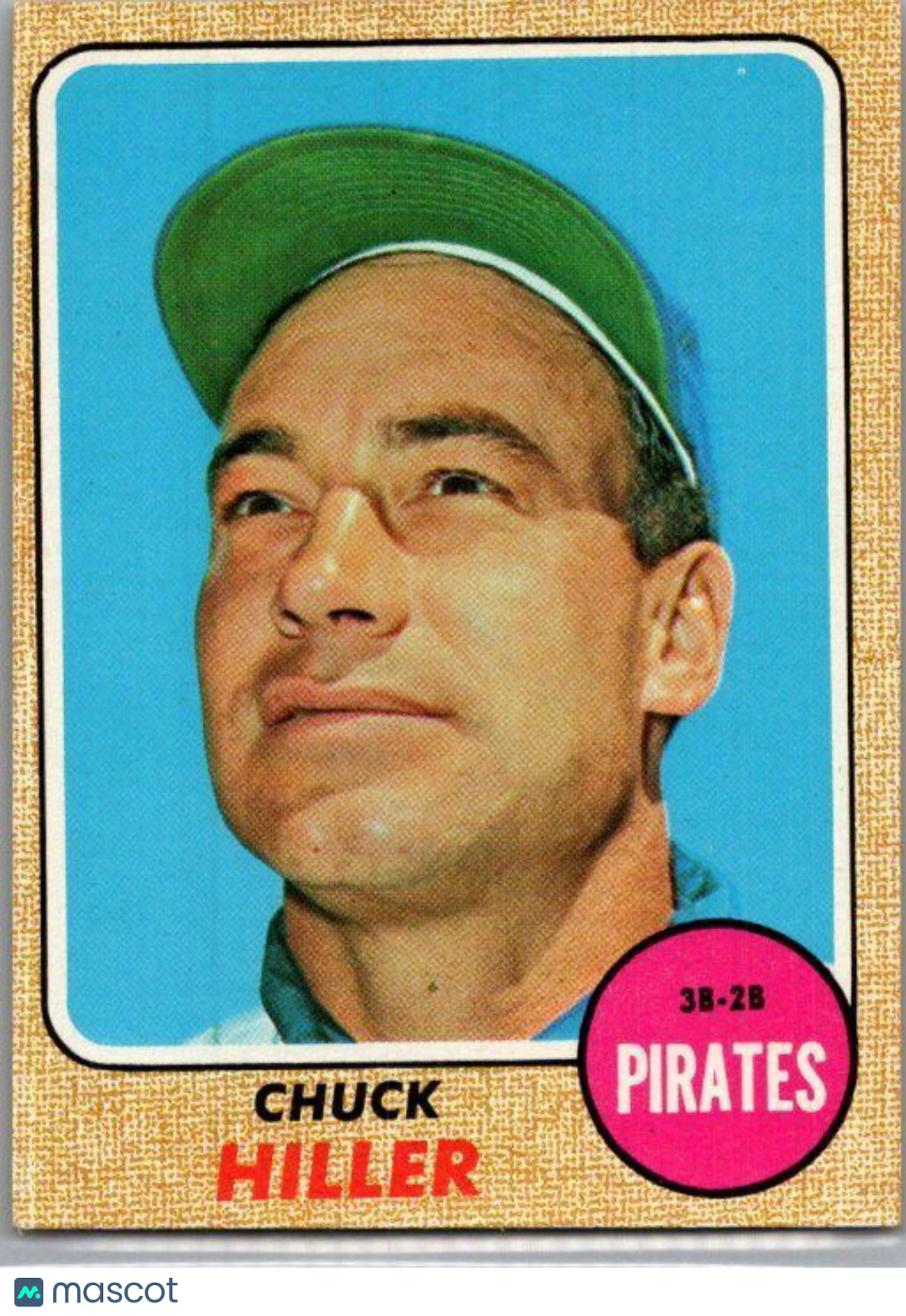 1968 Topps #461 Chuck Hiller EX/NM