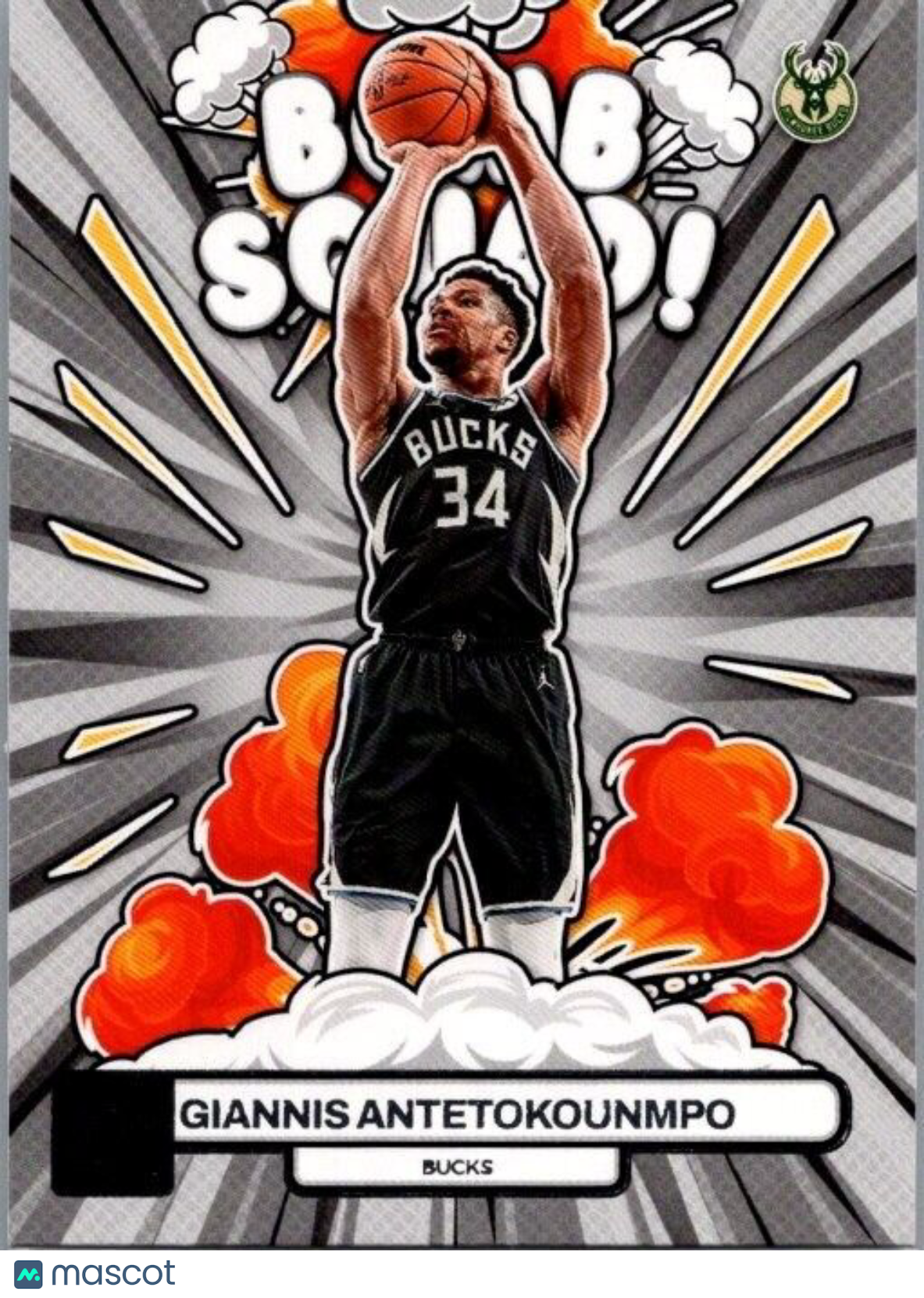 2023-24 Panini Donruss - Bomb Squad #15 Giannis Antetokounmpo