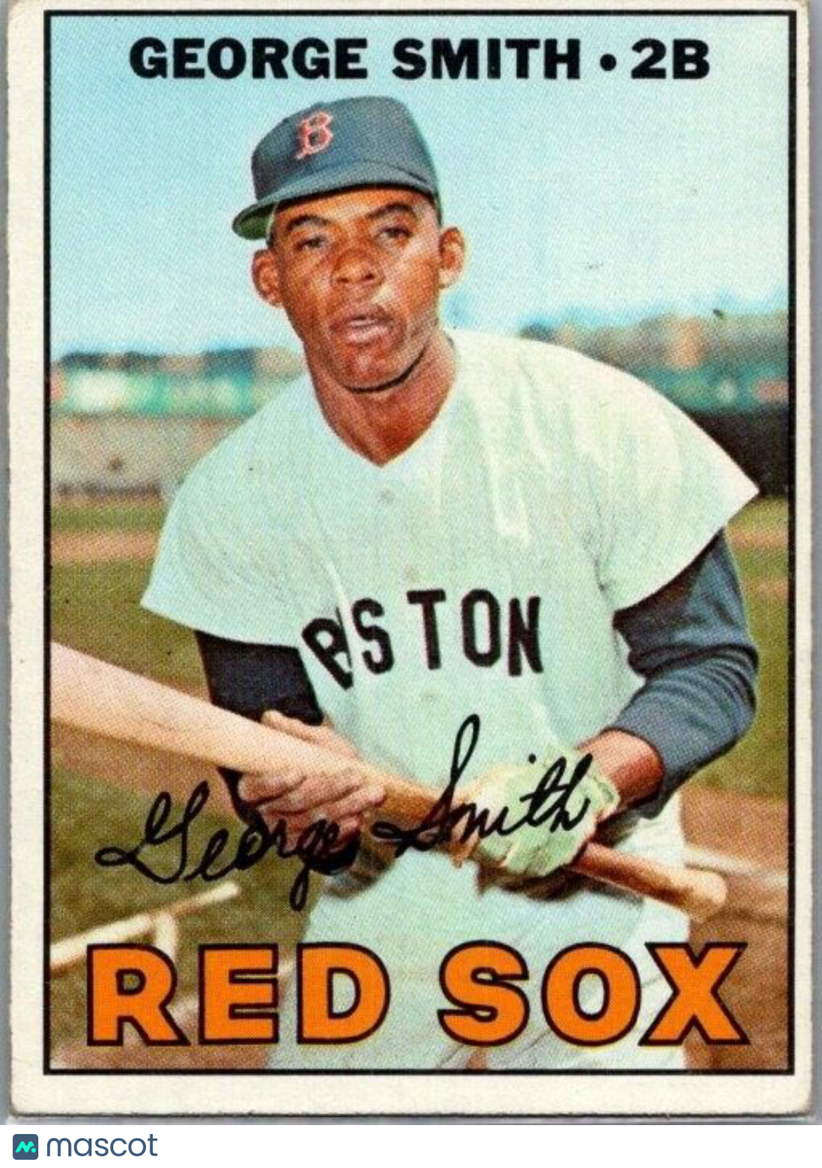 1967 Topps - #444 George Smith