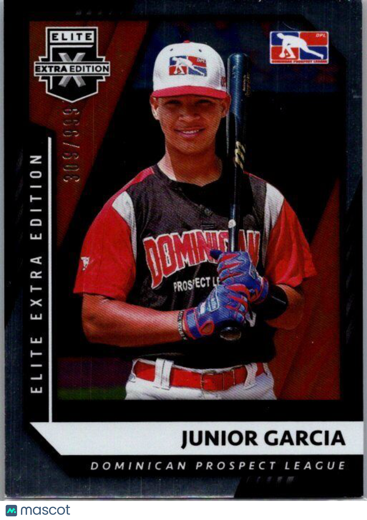 2021 Panini Elite Extra Edition #182 Junior Garcia #/999