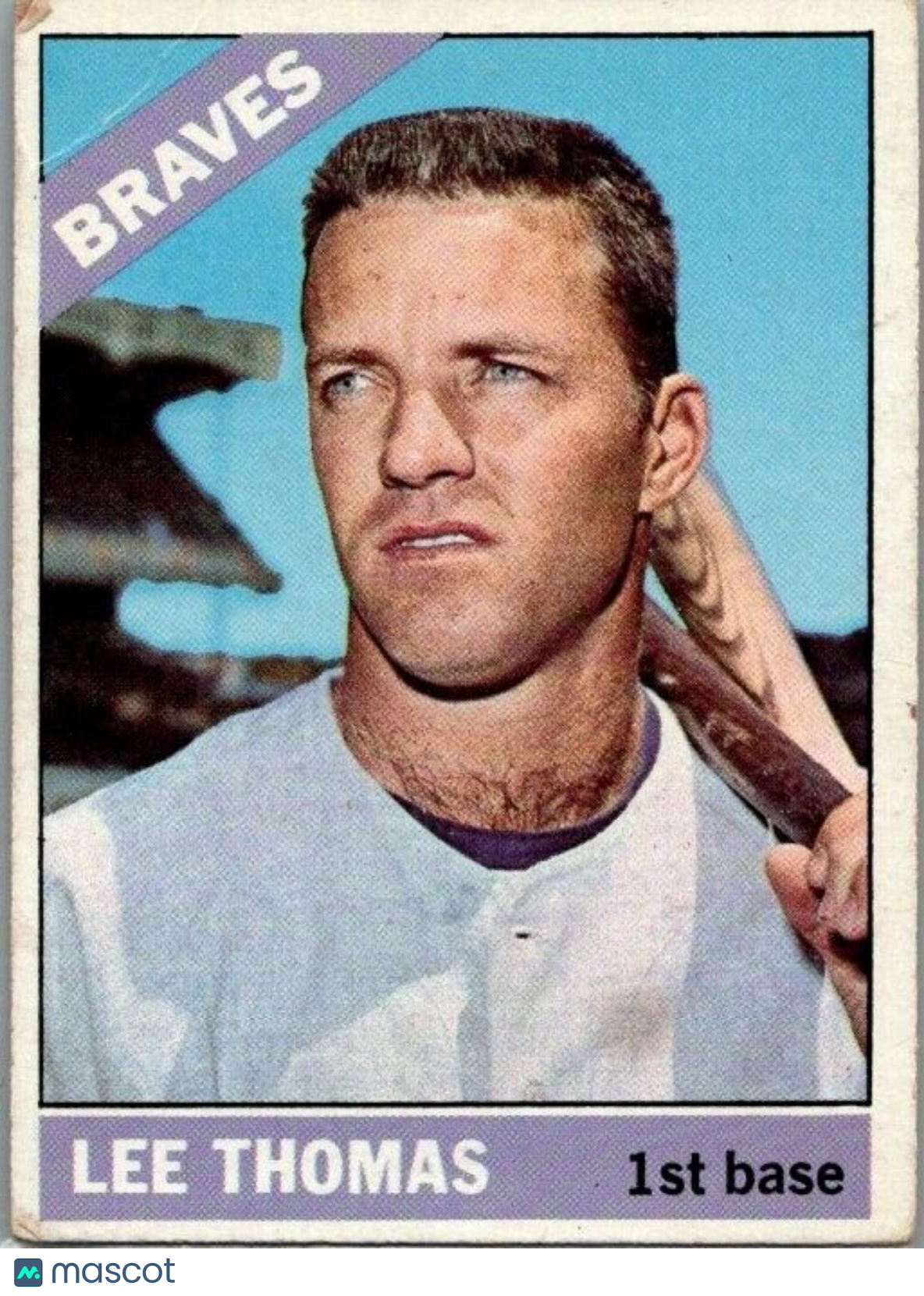 1966 Topps - #408 Lee Thomas