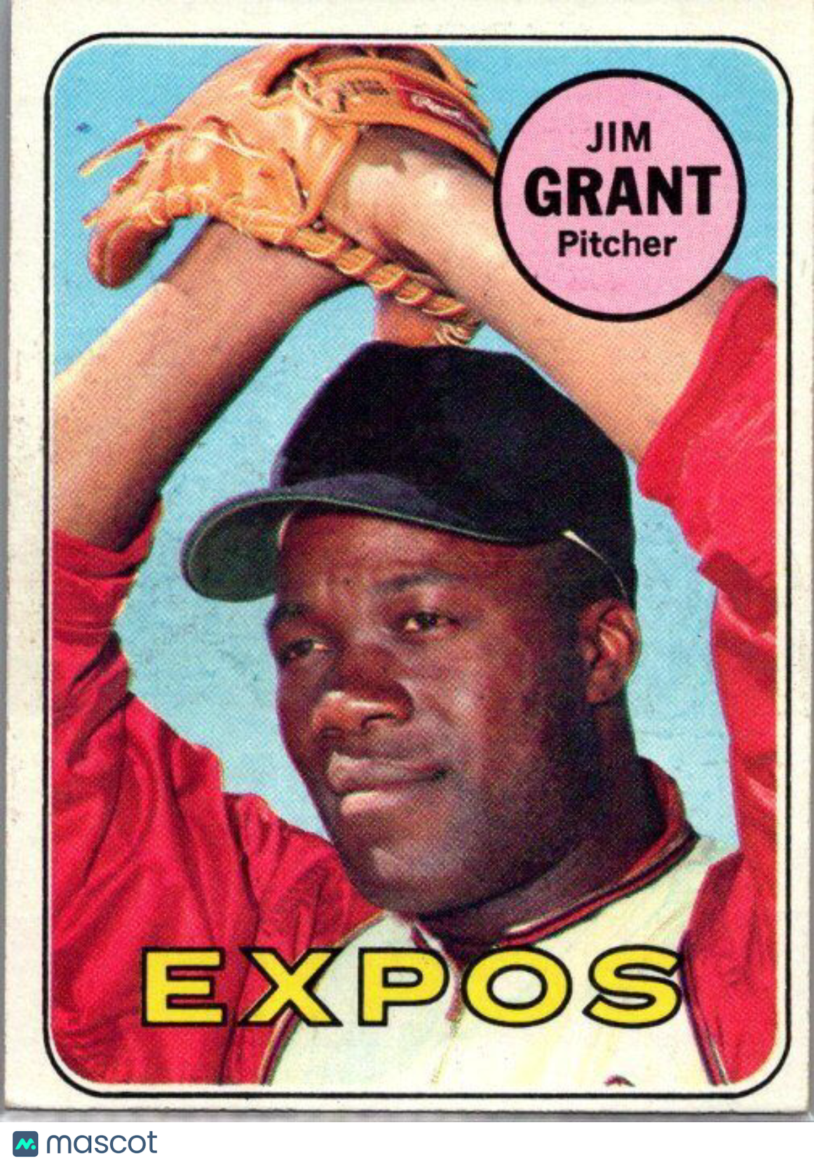 1969 Topps #306 Jim Grant