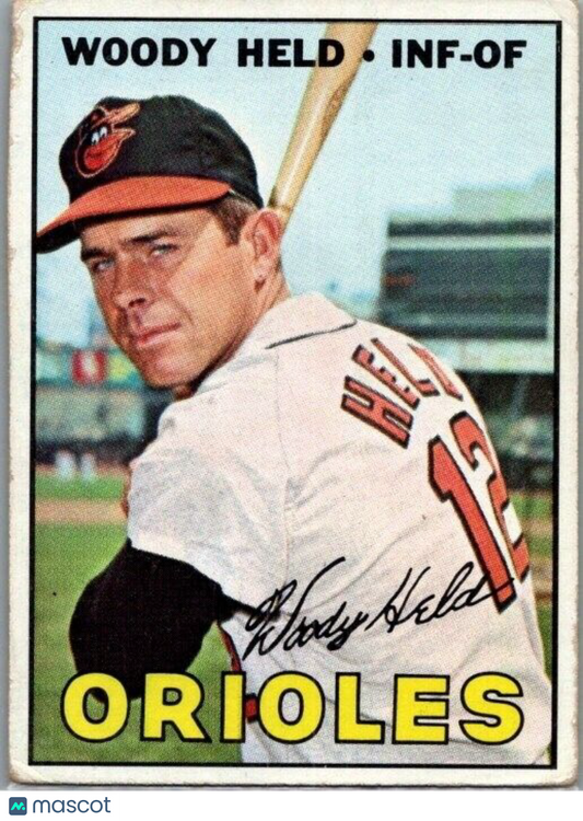 1967 Topps - #251 Woodie Held