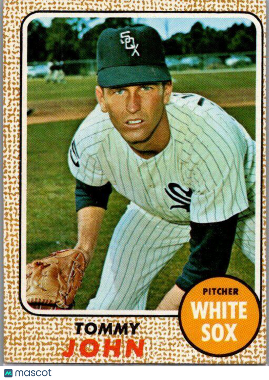 1968 Topps #72 Tommy John EX-NM