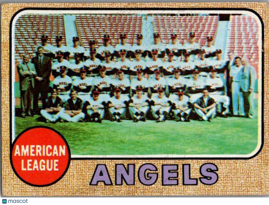 1968 Topps #252 California Angels EX-NM