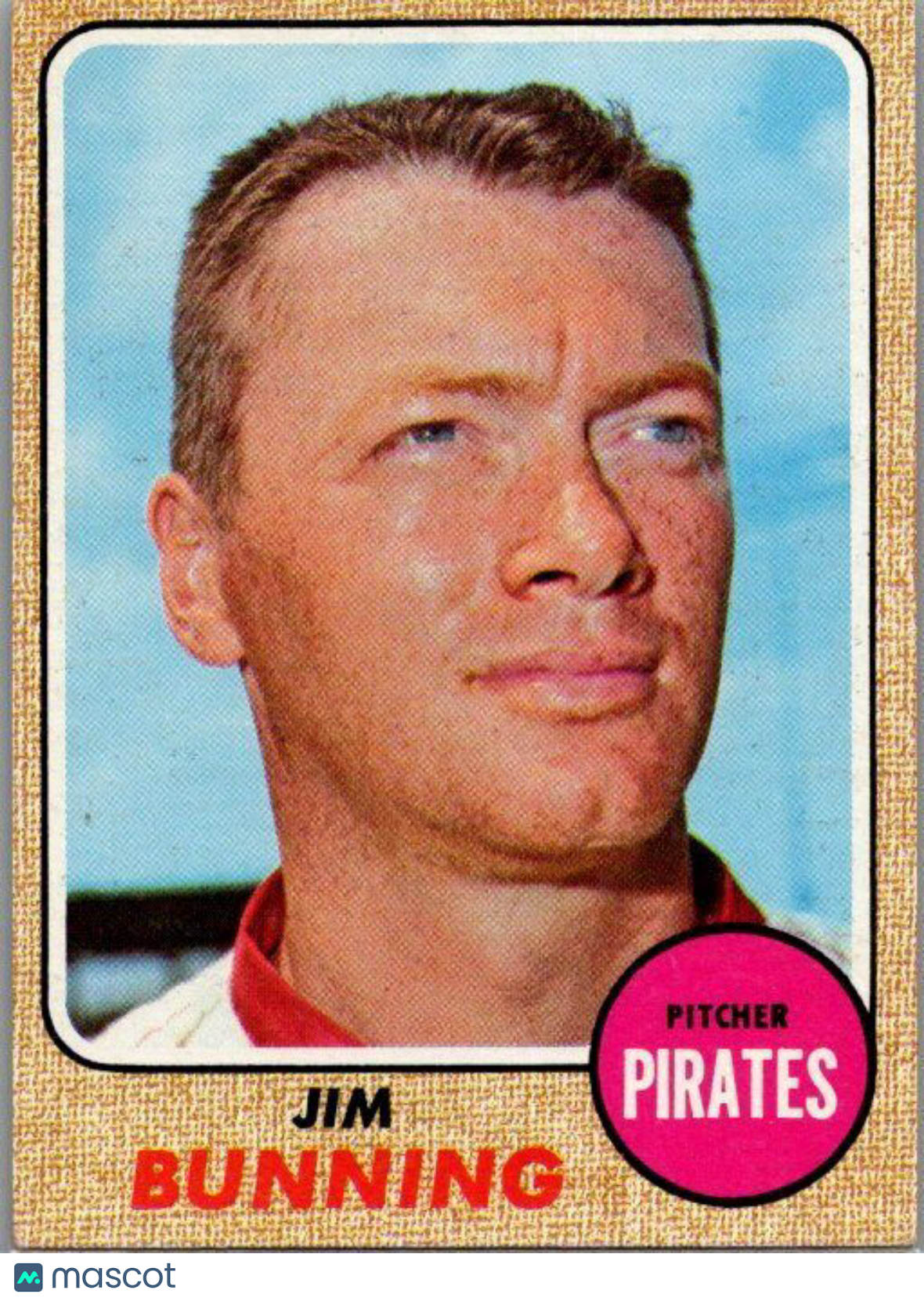 1968 Topps #215 Jim Bunning EX-NM