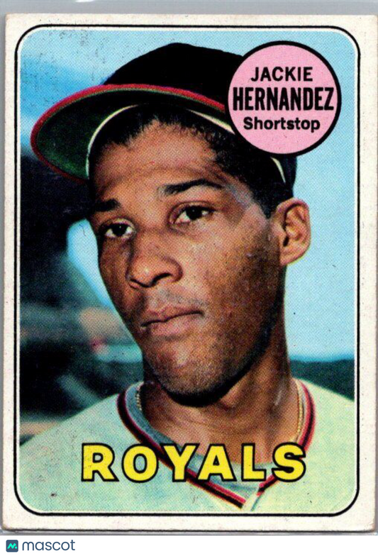 1969 Topps #258 Jackie Hernandez