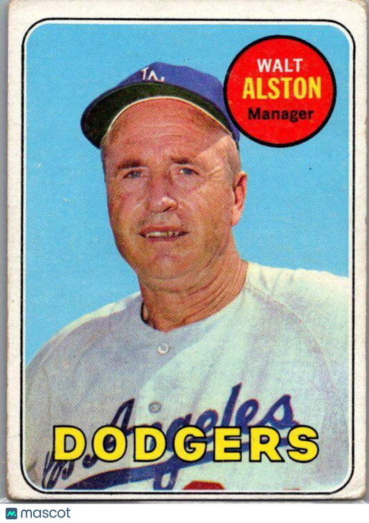 1969 Topps #24 Walt Alston