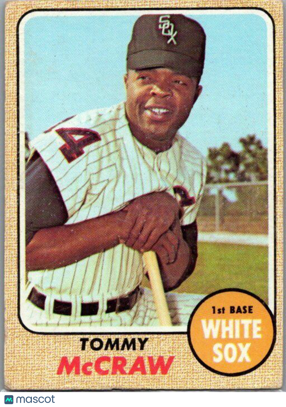 1968 Topps #413 Tommy McCraw EX-NM