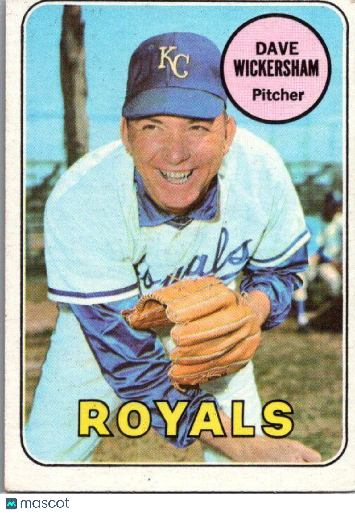 1969 Topps #647 Dave Wickersham