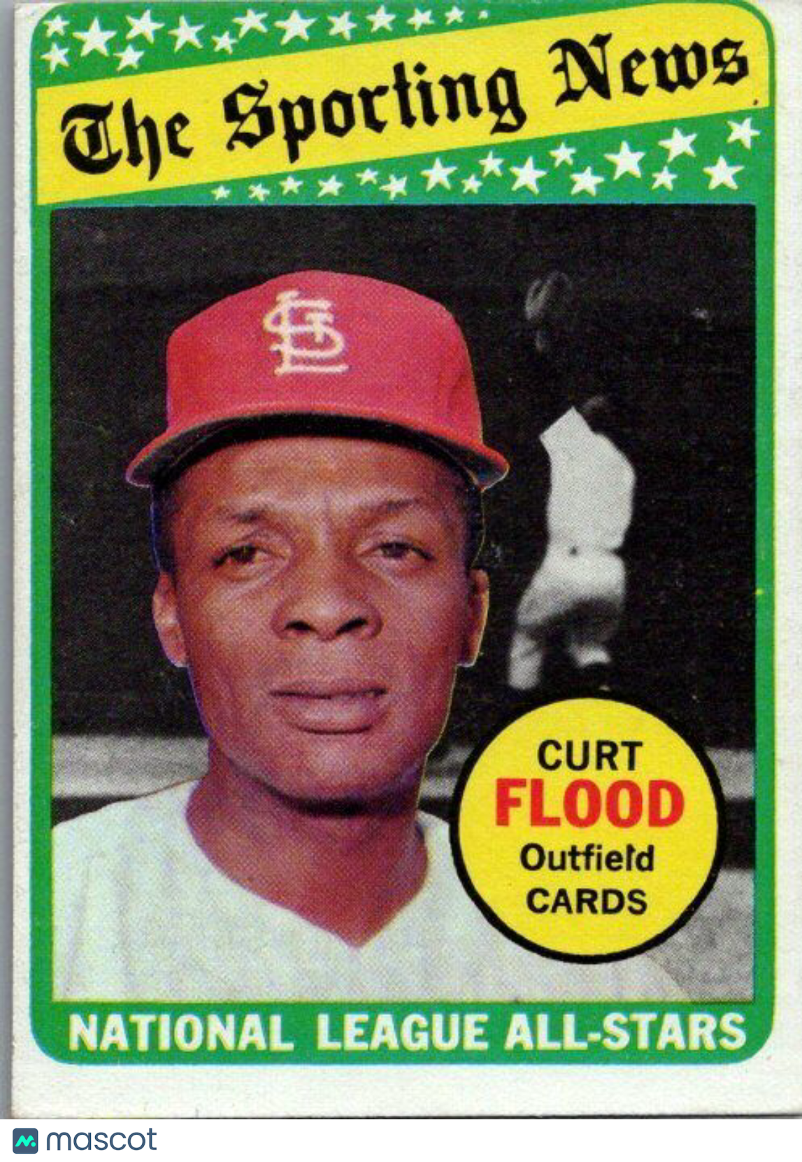 1969 Topps #426 Curt Flood