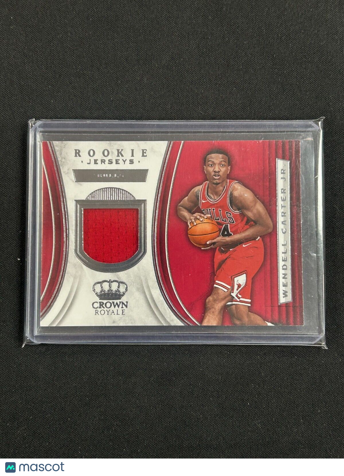 2018-19 Panini Crown Royale - Rookie Jerseys #RJ-WCJ Wendell Carter Jr.