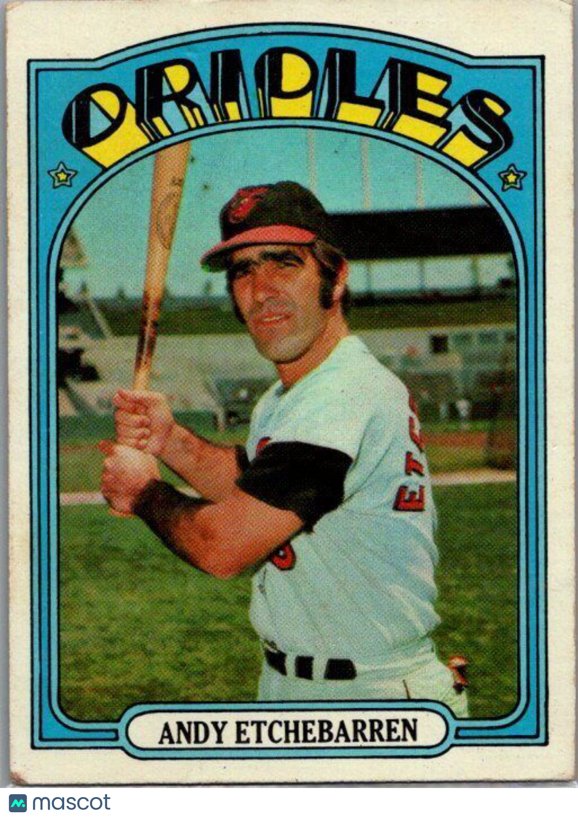 1972 Topps #26 Andy Etchebarren