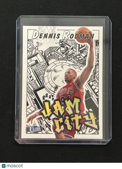 1997 NBA Fleer Ultra Jam City Dennis Rodman