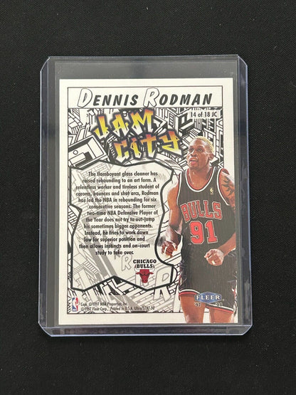 1997 NBA Fleer Ultra Jam City Dennis Rodman