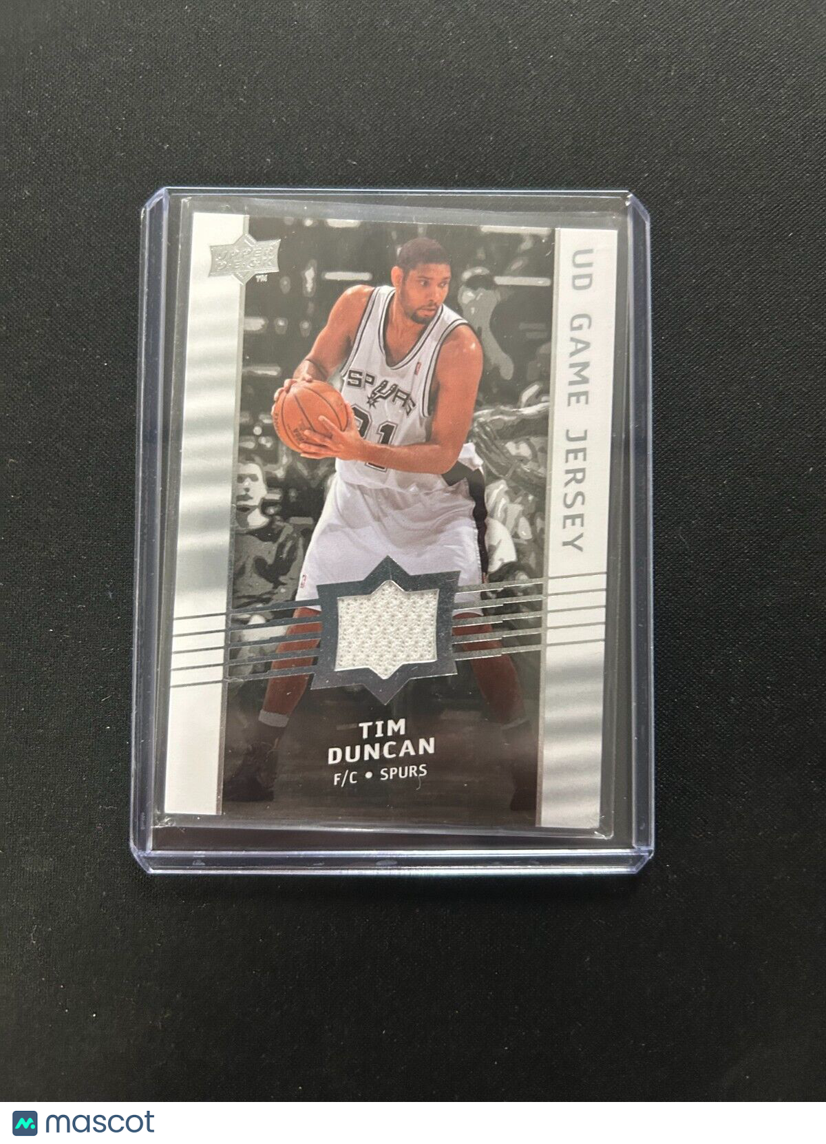 2008-09 Upper Deck - UD Game Jersey #GA-TD Tim Duncan (MEM)