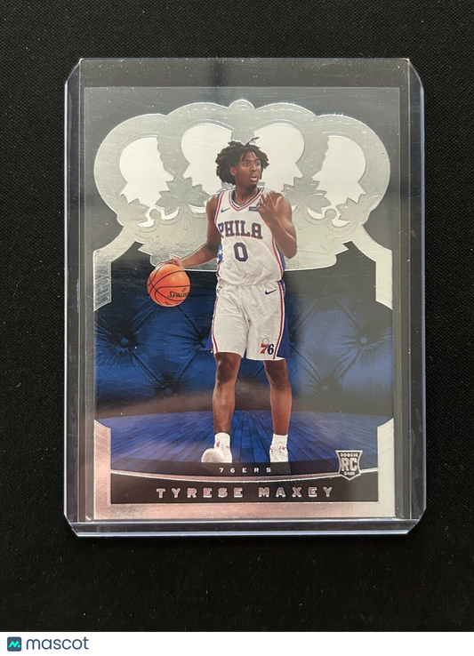 2020-21 Panini Crown Royale - #96 Tyrese Maxey (RC)