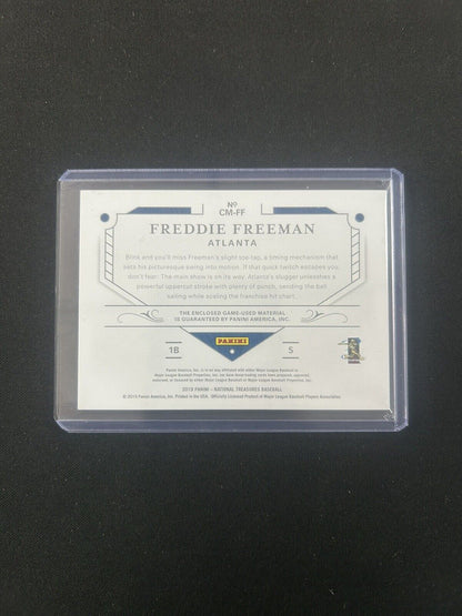 2019 Panini National Treasures Colossal National Treasures Freddie Freeman