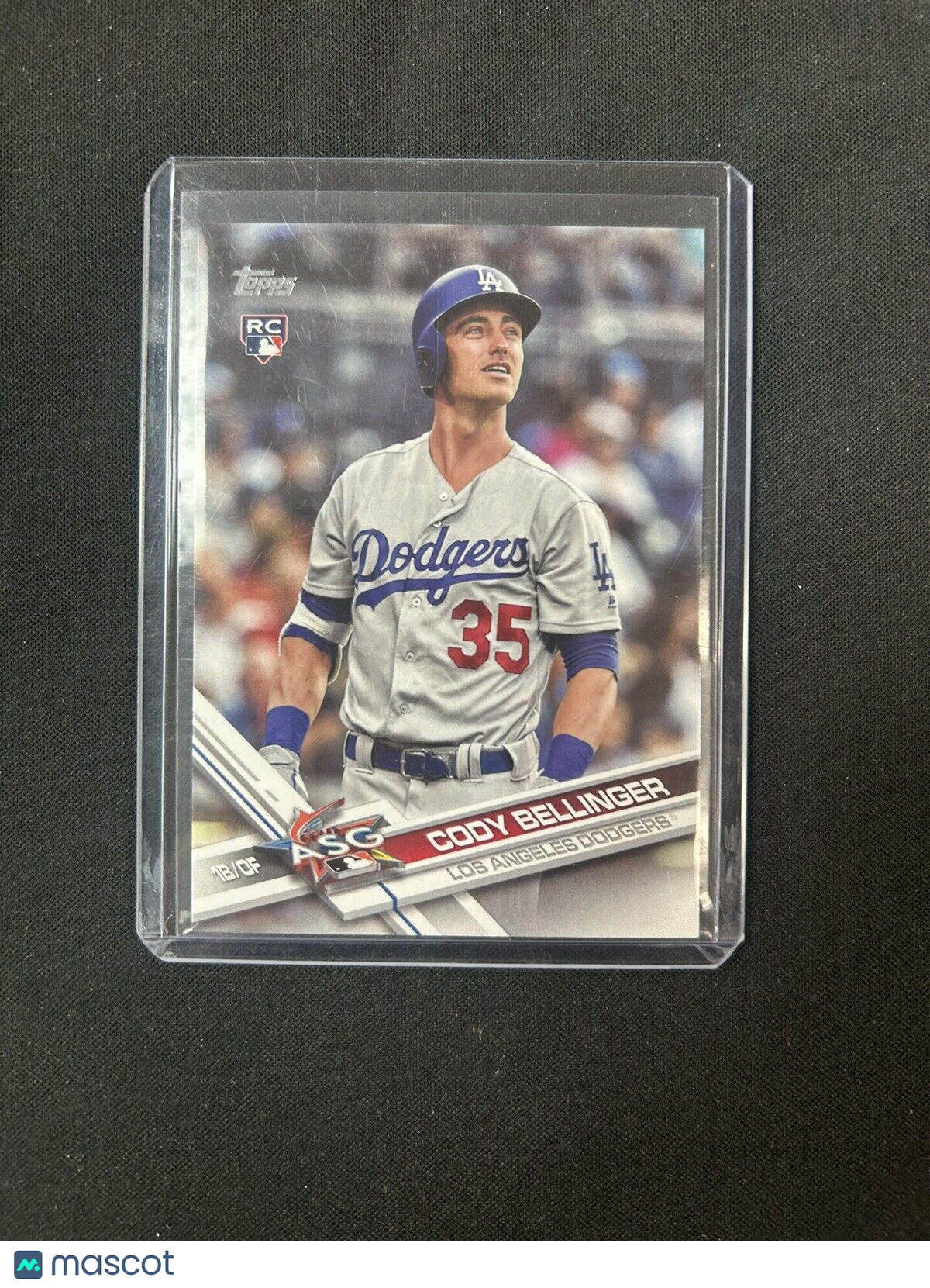 2017 TOPPS UPDATE ASG ROOKIE IMAGE VARIATION CODY BELLINGER  SP RC