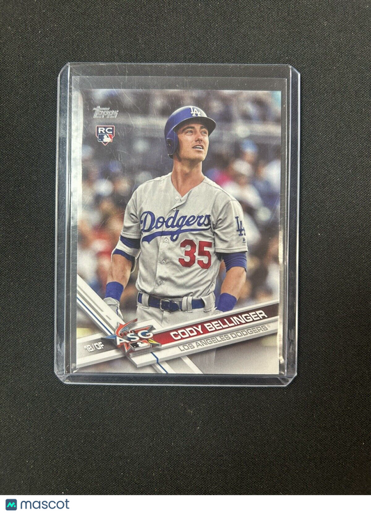 2017 TOPPS UPDATE ASG ROOKIE IMAGE VARIATION CODY BELLINGER  SP RC