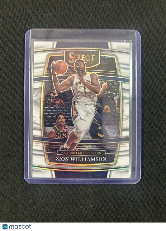 2021-22 Select Zion Williamson Concourse White Prizm /149 Pelicans