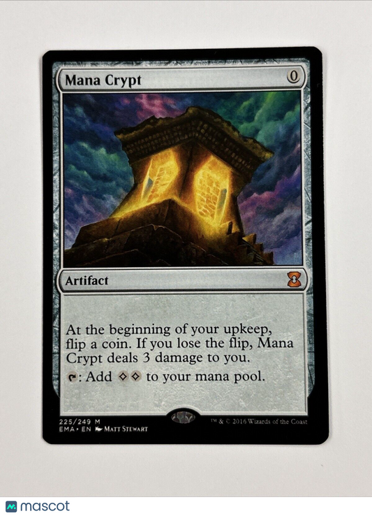 MTG - ETERNAL MASTERS MANA CRYPT NM 225