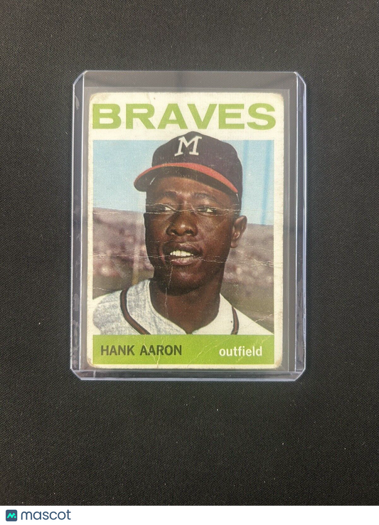 1964 Topps - #300 Hank Aaron Braves