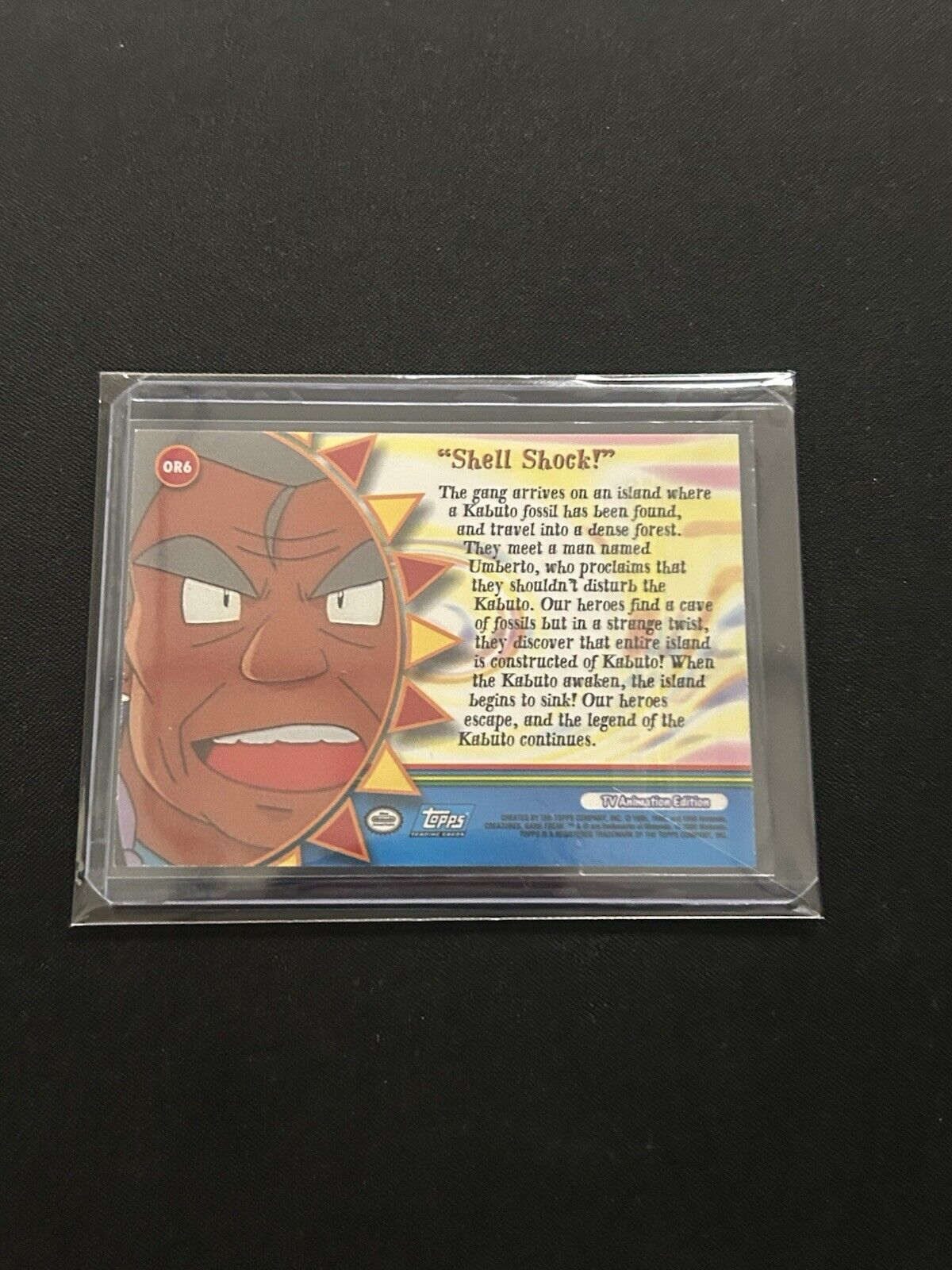 Pokemon Topps - Shell Shock - Rainbow Foil - Orange Islands