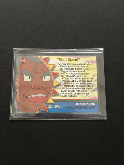 Pokemon Topps - Shell Shock - Rainbow Foil - Orange Islands