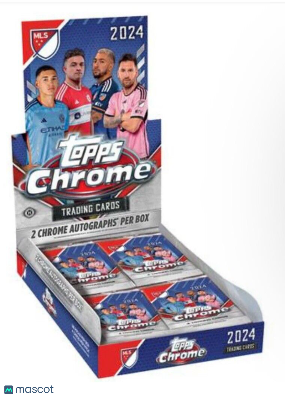 2024 Topps Chrome MLS Soccer Hobby Box