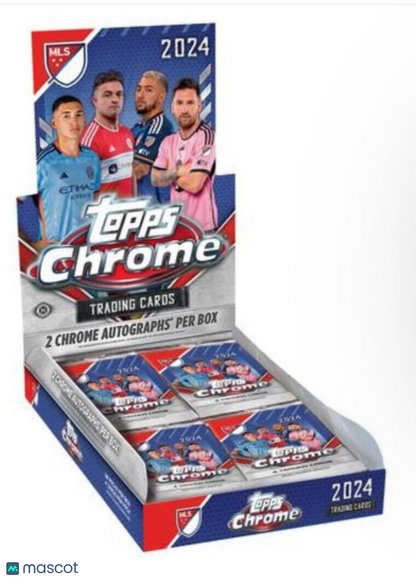 2024 Topps Chrome MLS Soccer Hobby Box