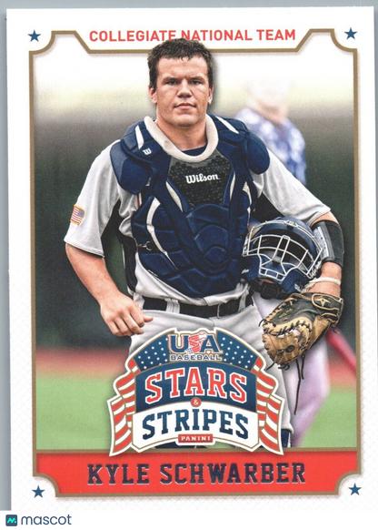 2015 Panini Stars and Stripes - #63 Kyle Schwarber (RC)