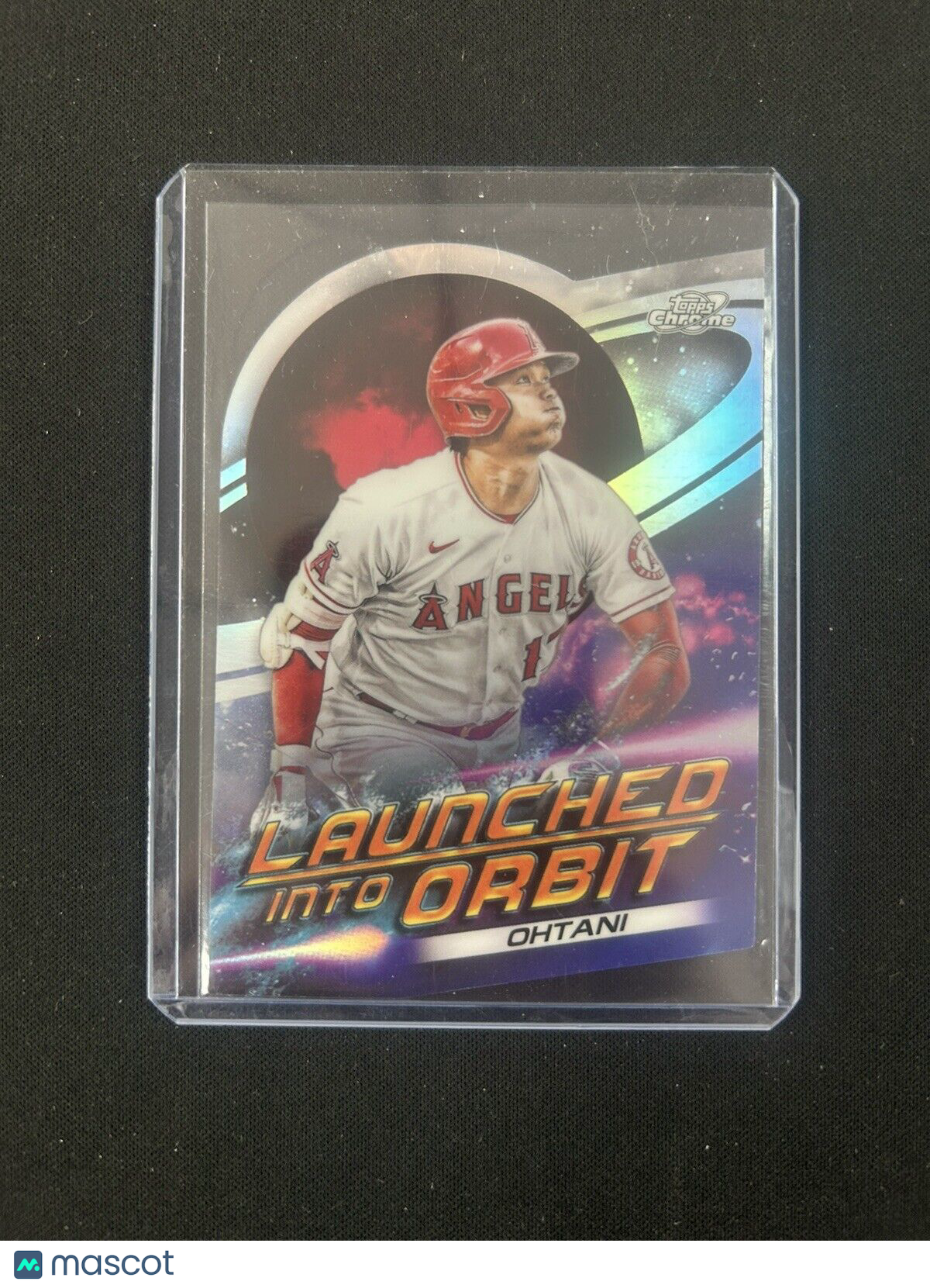 2022 Topps Chrome Shohei Ohtani Launched Into Orbit #LIO-9 Los Angeles Angels