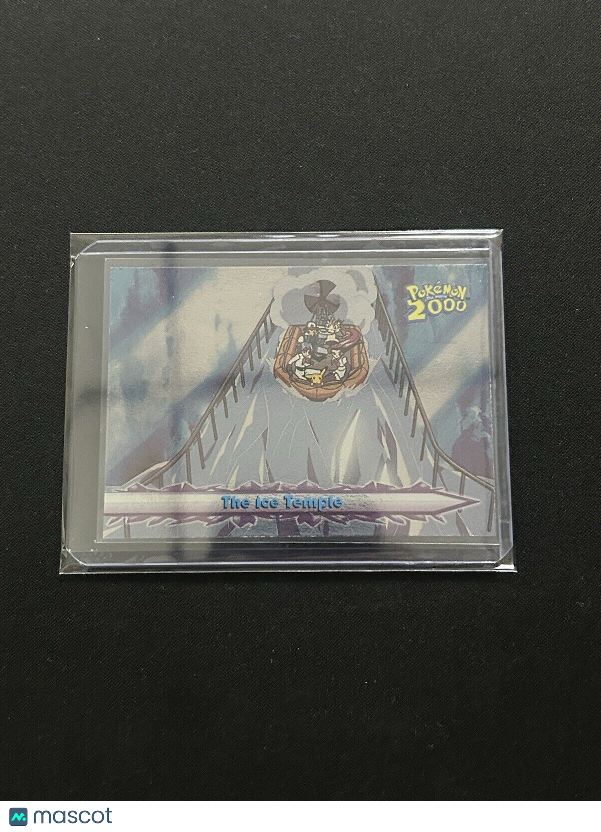 PSA 8 Topps Pokemon The Movie 2000 The Ice Temple #51 Rainbow Foil