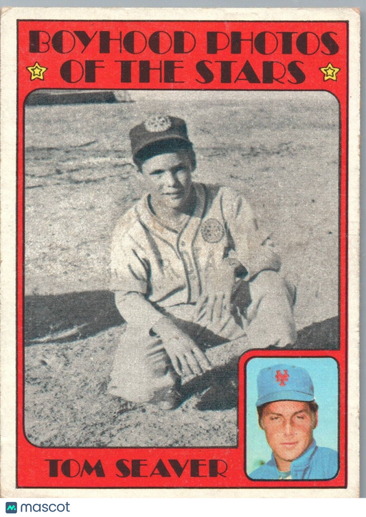 1972 Topps - Boyhood Photos of the Stars #347 Tom Seaver