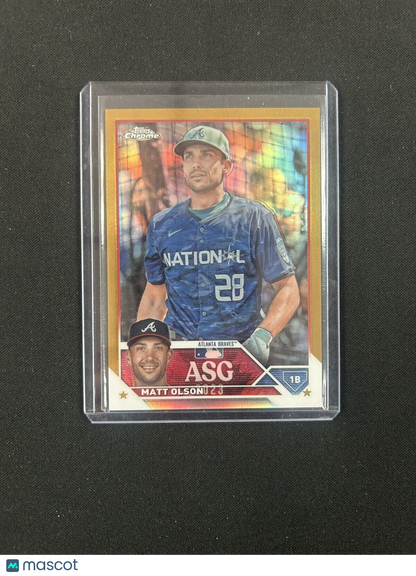 2023 Topps Update Chrome ASG Orange Matt Olson /50