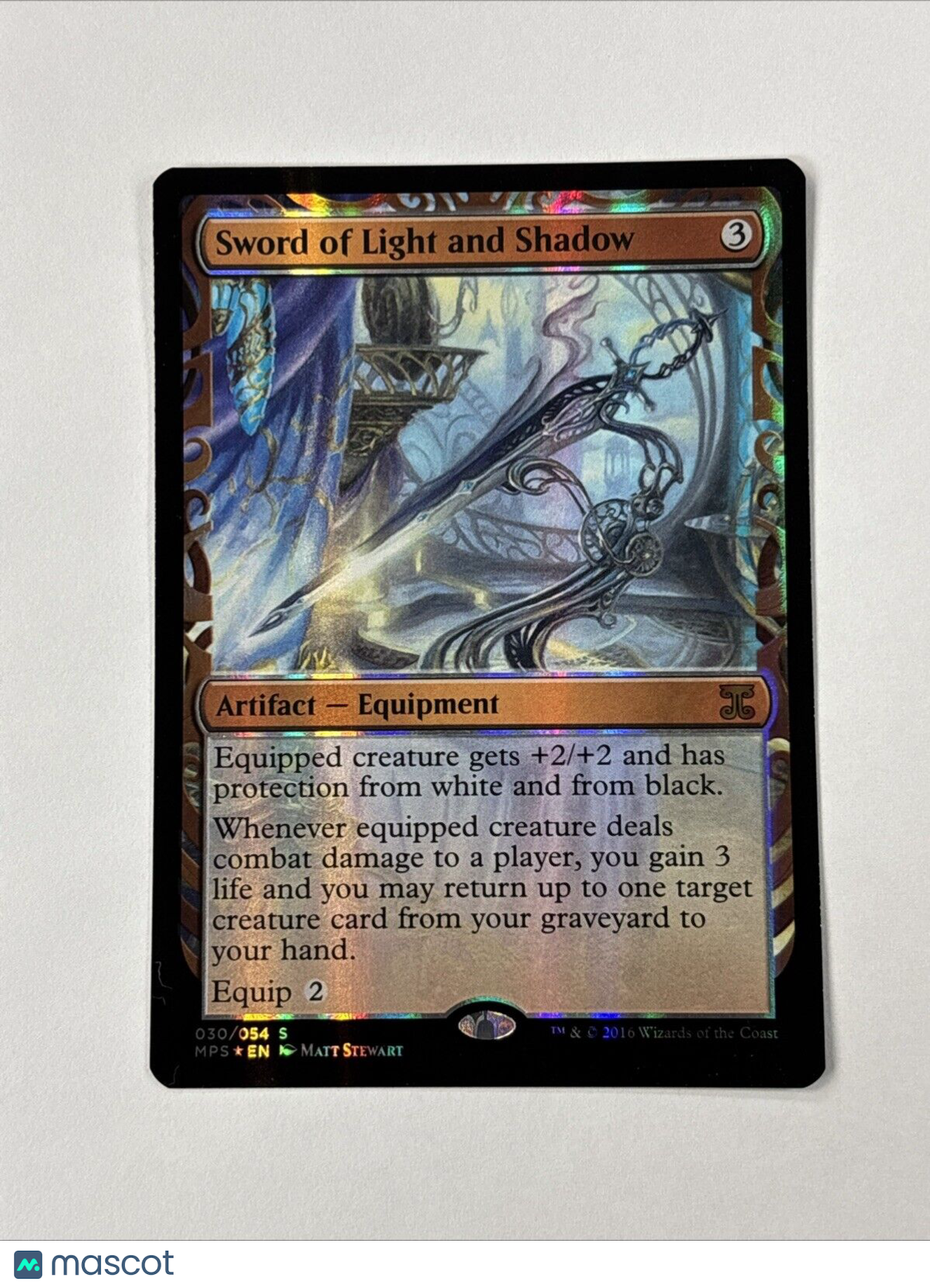 MTG English Sword of Light and Shadow NM Foil Kaladesh Inventions