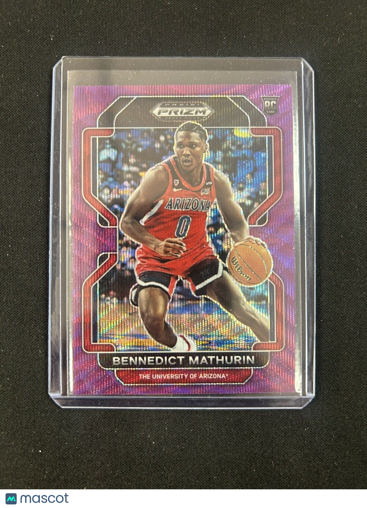 2022 Panini Prizm Draft Picks Purple Bennedict Mathurin