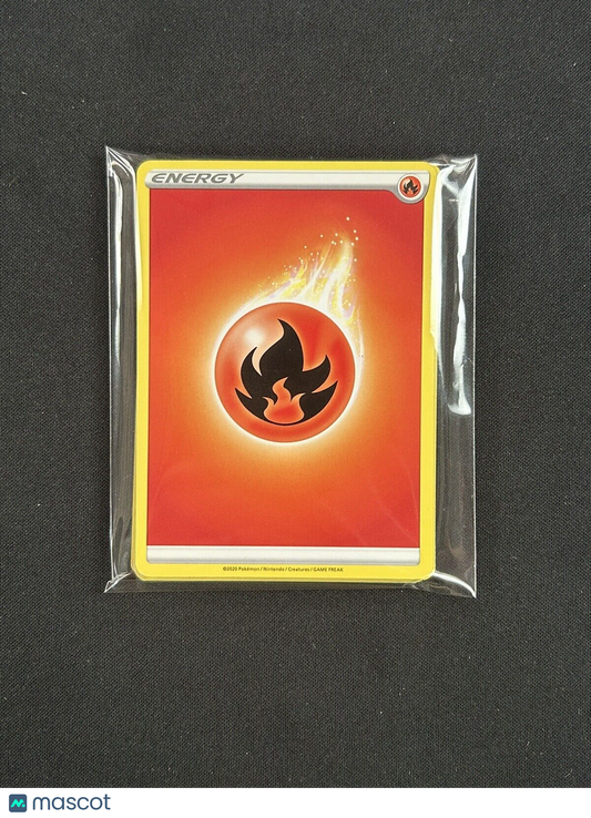 20 Pokemon Basic Fire Energy 01: Sword & Shield (20CT)