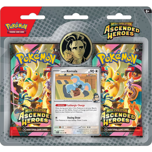 Pokemon TCG: Mega Evolution: Ascended Heroes: 2-Pack Blister