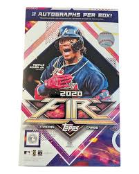 2020 Topps Fire MLB Hobby Box